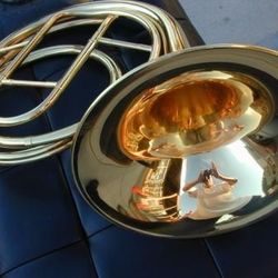 Berkeley Concertino Natural Horn 6 Key Set tuning Pipe(A, G, F, E, Eb. and D)