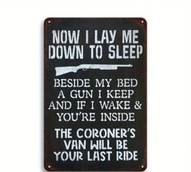 Funny Metal Sign