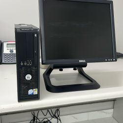Computer Dell Optiplex 745 With Monitor