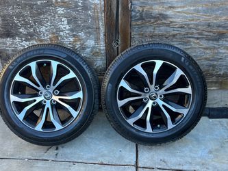 2 only OEM Lexus NX 18 “ wheel , 225/60/18 MICHELIN tire