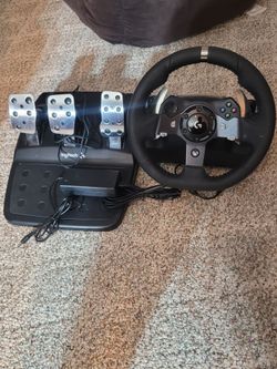 Logitech G920 Driving Force Racing Wheel and Pedals, Force Feedback for Xbox Series X|S, Xbox One and PC, Mac