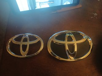 Toyota Emblems 2pc $25