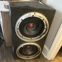 Kenwood 12” Speakers