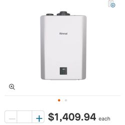 Rinnai taknkless water heater