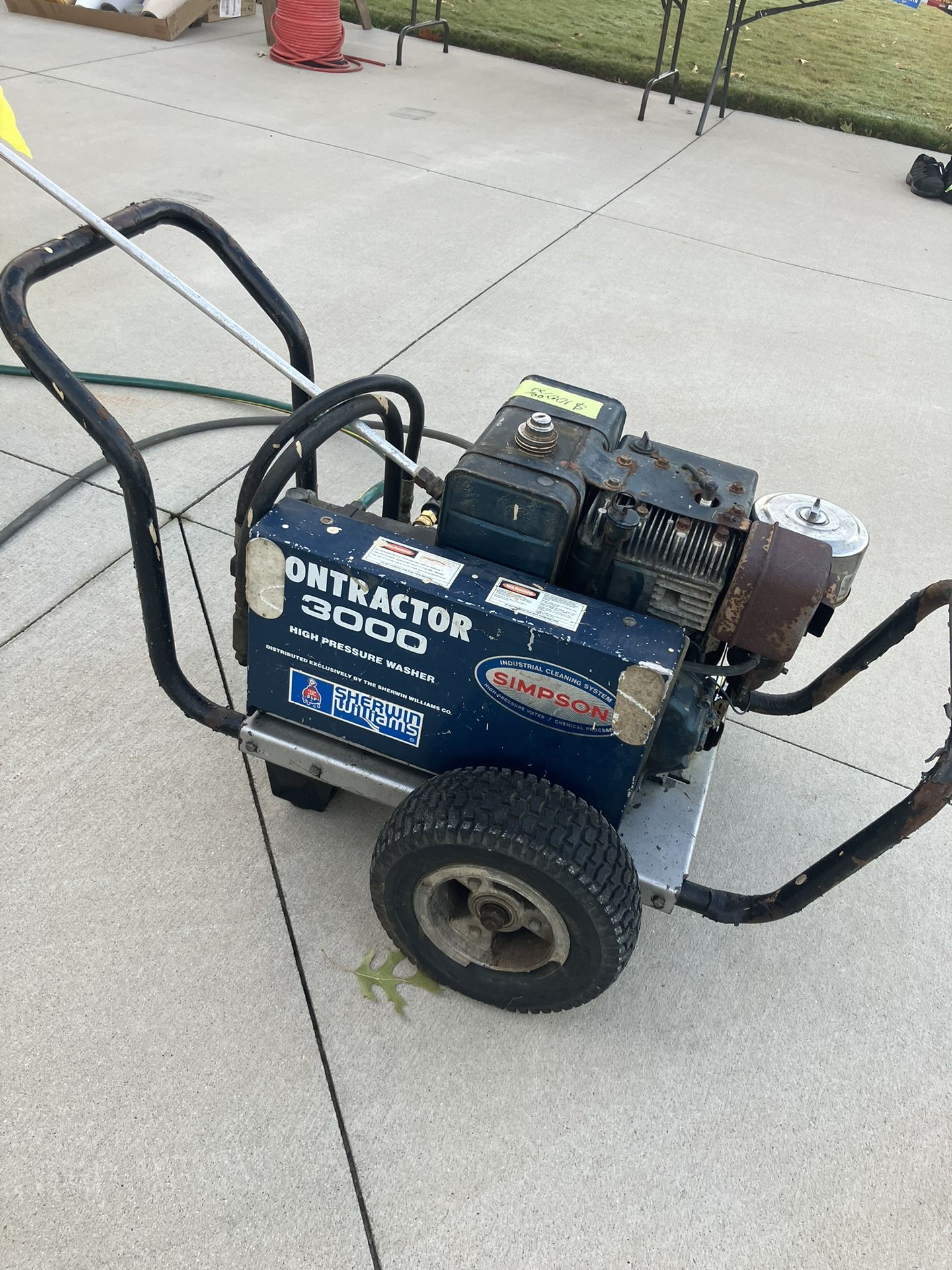 High Pressure Power Washer Simpson