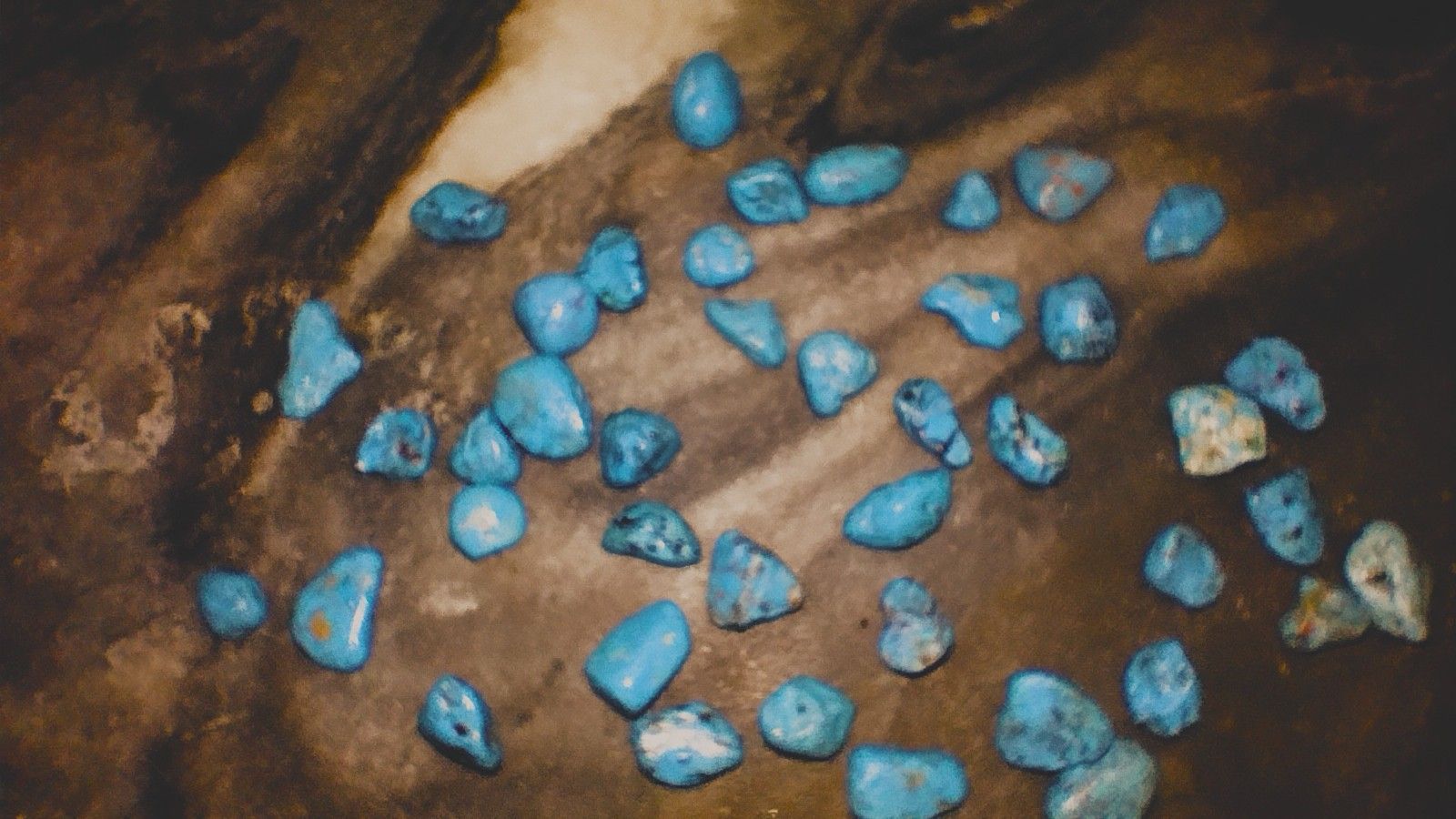 High Quality Okie Sky-blue Spiderweb Turquoise