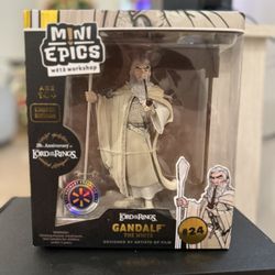 Weta Workshop Mini Epics – Gandalf the White (#24) – Limited Edition – Brand New Sealed 