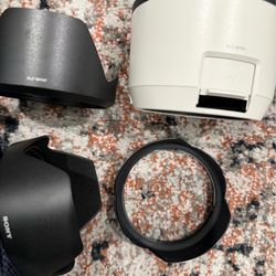 Sony Camera Lens Hoods ALC-SH141 and ALC-SH151