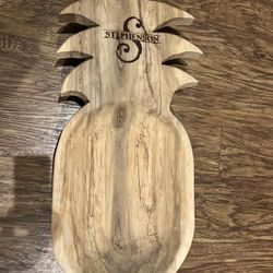 Pineapple Wooden Bowl