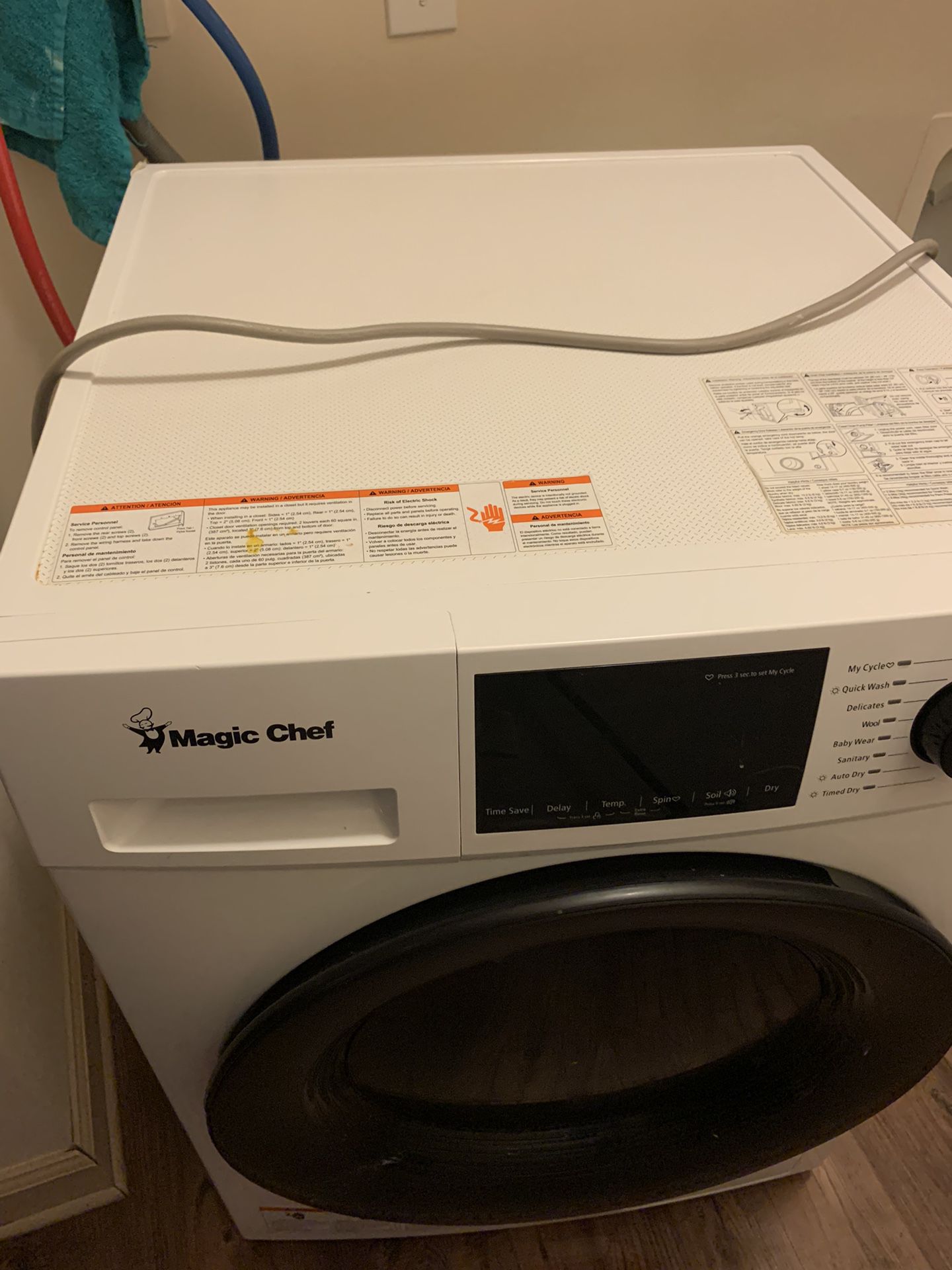 Washer dryer All In One 