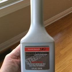 New Sealed Honda Genuine Power Steering Fluid