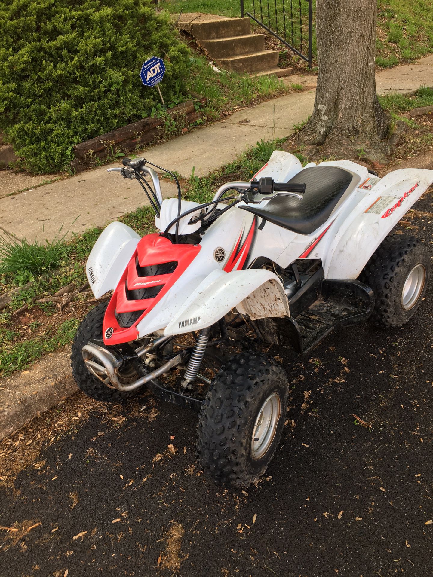 Raptor 50 nothing wrong with it .trying to trade it for my son he wants a crf50 ttr 50 or jr50 but $600 no less then $550 lowest