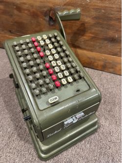 Vintage Paymaster Series 700 Check Writer / Check Protector – Mid-Century Office Machine
