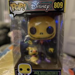 Jumbo Jack Skeleton, And Zero Funko Pop Collectible