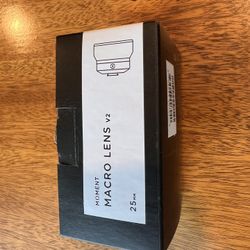 Rarely Used Moment Macro Lens M Series 