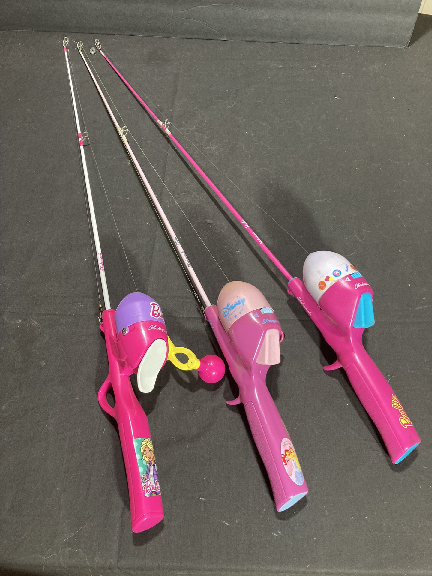 Three. Ready To Fish Kid Poles. $8 Or $20 For All for Sale in San Antonio,  TX - OfferUp