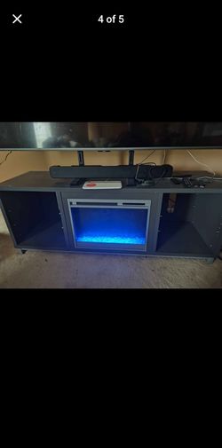 Fireplace tv stand READ Description