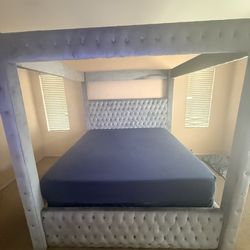 King Sized Canopy Bed Frame