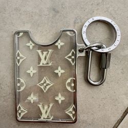 100% Authentic and Rare: Louis Vuitton Prism ID Card Holder Keychain M68285 Preowned, Good Shape, No Cracked, No Ding, No Dent. Some Minor Scratches (
