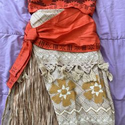 Disney Parks Moana Costume+free gift