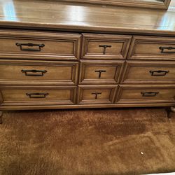 Mid Century Walnut Dresser By White Furniture - Rare Find