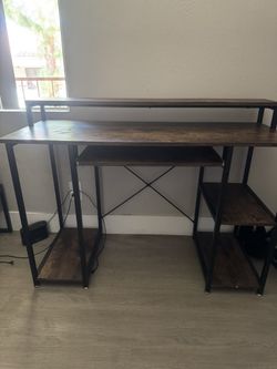 Black Wooden Desk