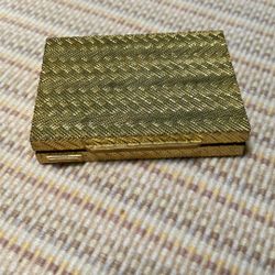 Gilded Italian Mirror / Compact  Case