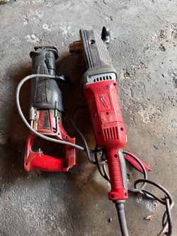 Milwaukee recip saw. And Hawg