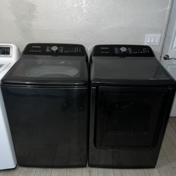 Samsung Washer And Samsung Dryer 