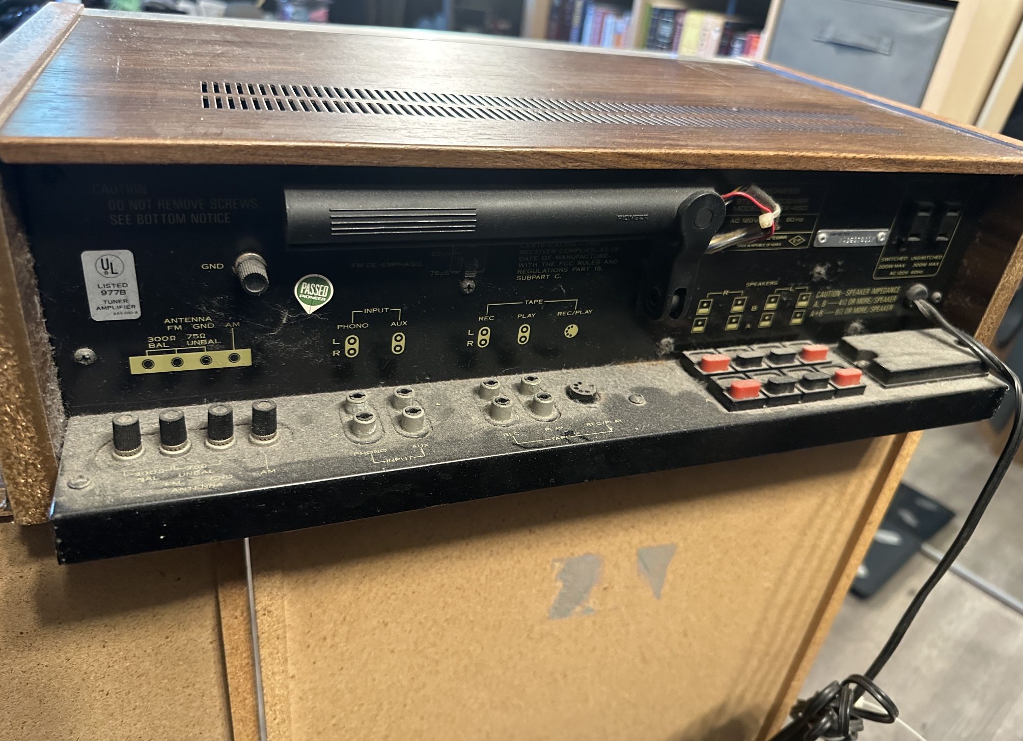 Vintage Pioneer Receiver & Speakers for Sale in Acton, CA OfferUp