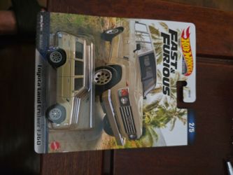 Hot Wheels Fast & Furious Toyota Land Cruiser FJ60