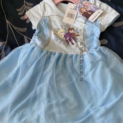 Brand New 2T Frozen Girl Dress only 10$
