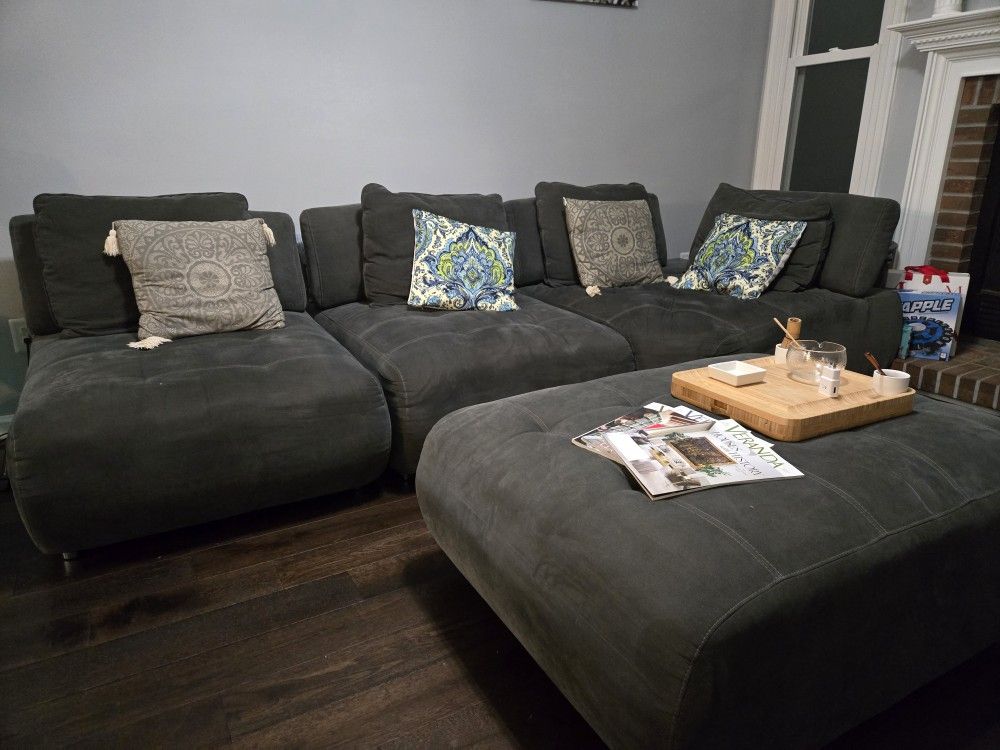 Gray Section couch
