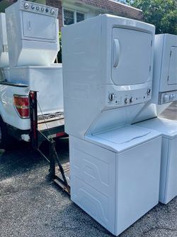 Stackable Washer & Dryer loundry. Tested & Ready to Use. 3-Month Warranty. Delivery Available in Miami-Dade & Broward.