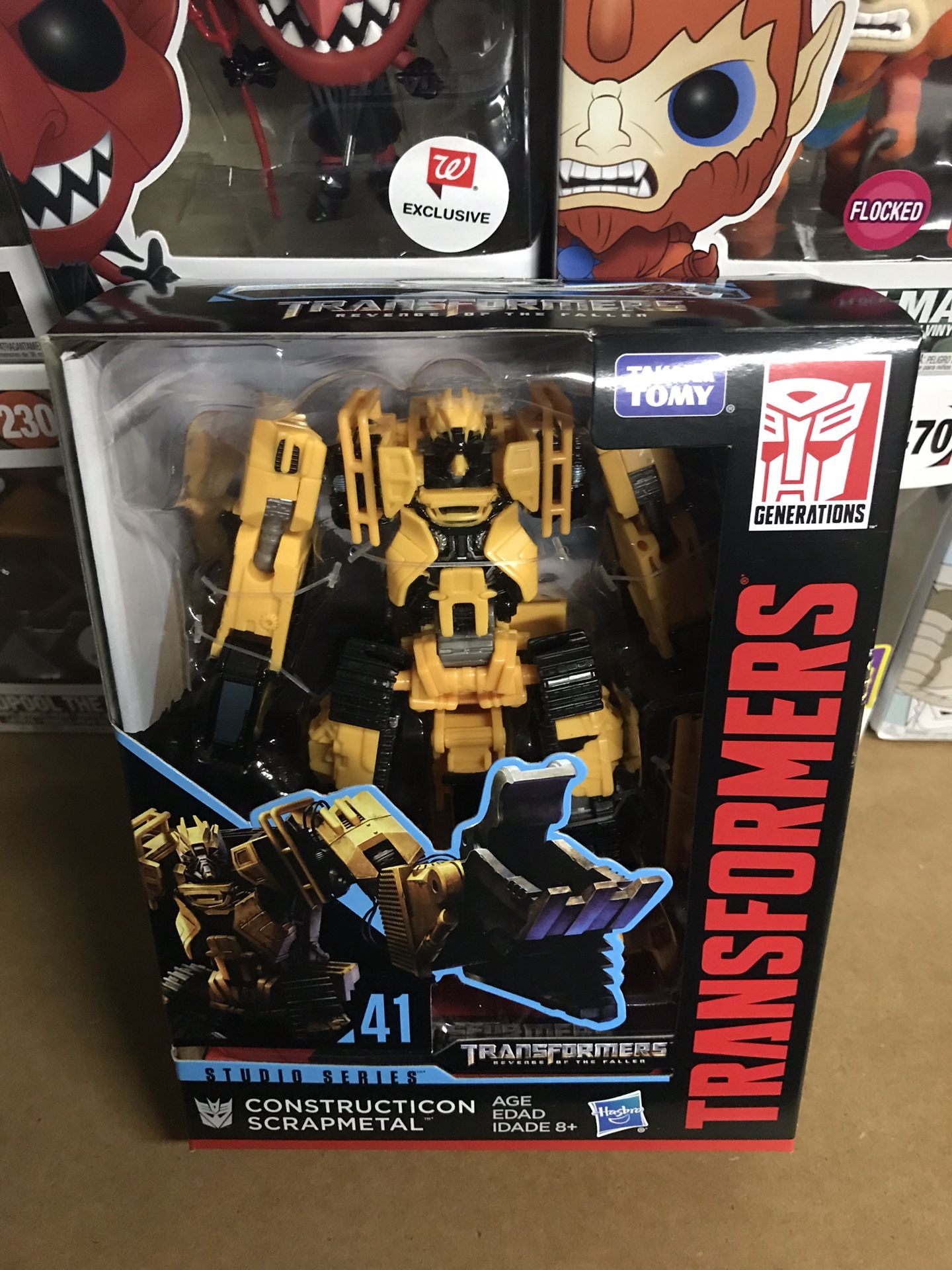 Transformers Revenge of The Fallen Studio Series Scrapmetal Constructicon