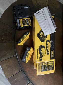Set de baterías Dewalt new