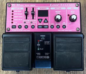 Boss RC-30 Dual Track Loop Station Pedal