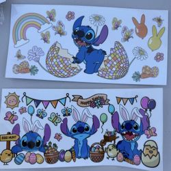 Stitch Easter UVDTF Wrap