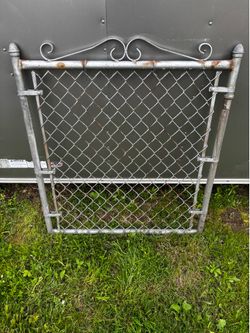 1950’s chain link fence gate