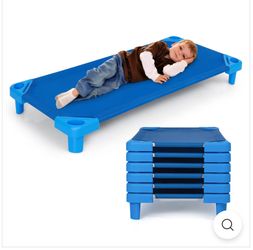 4 PCS Stackable Daycare Cot for Kids