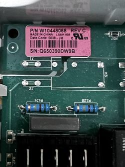 Kenmore Series 600S Washer Control Module