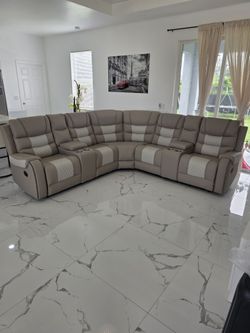 Seccional Reclinable manual Sarasota