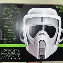 Black Series Scout Trooper Helmet 