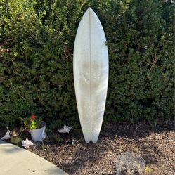6’2 Retro Single Fin Surfboard