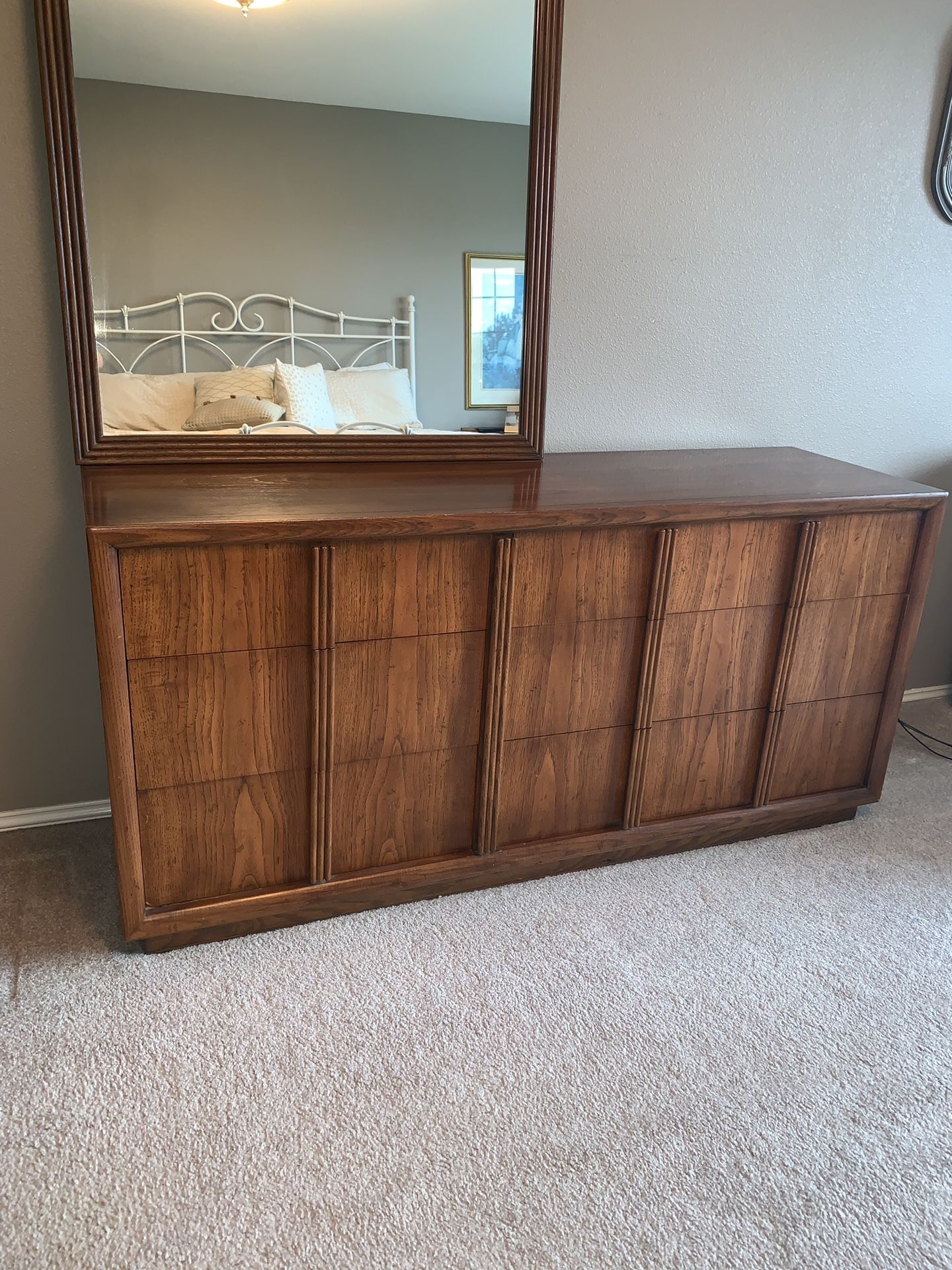 Henredon Dresser and Mirror