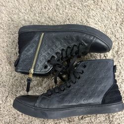 Louis Vuitton Punchy high-top leather sneaker