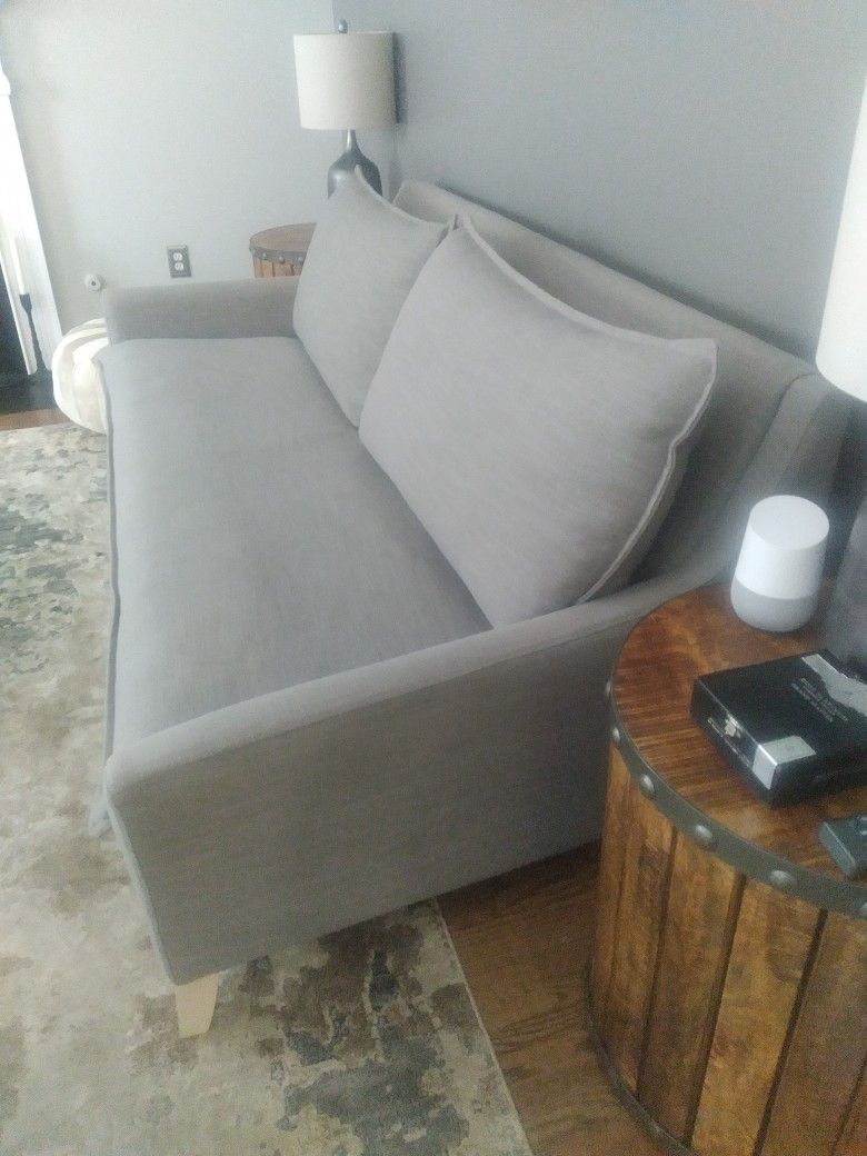 West Elm Bliss Sofa, Chair And 1/2 And Ottoman