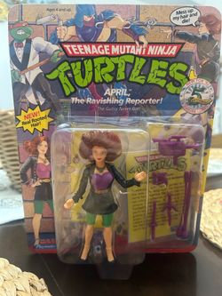 Teenage mutant ninja turtles April o Neil 1992