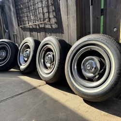 Chevrolet C10/apache or 3100 Trucks whitewall 15” rims
