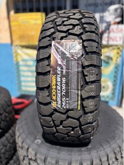 275/70/16 rt Blackhawk tires 🛞 $499